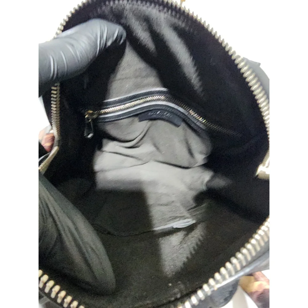 Givenchy Lucrezia Printed Leather Satchel Bag